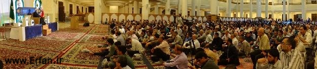 گزارش تصویری/ سخنرانی استاد انصاریان در حرم مطهر شاهچراغ شیراز